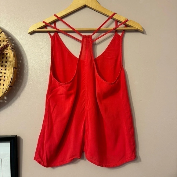 Aritzia Talula Red Strappy Top Womens Size XS - Picture 5 of 8
